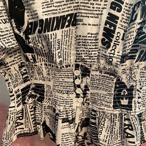 Live 4 Truth Media Print inspired Dress Shirt. Size medium